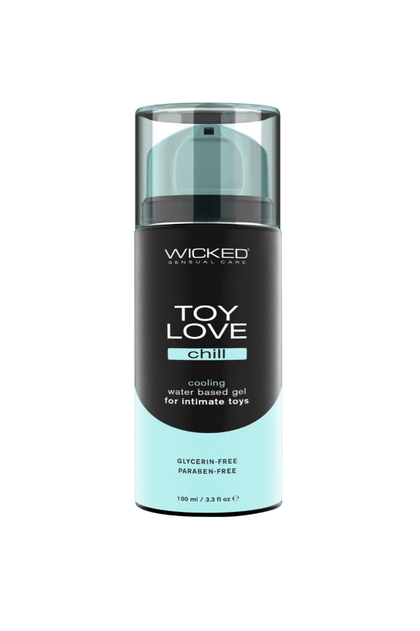 Wicked Sensual Care Toy Love Chill Water Based Lubricant 3.3 oz