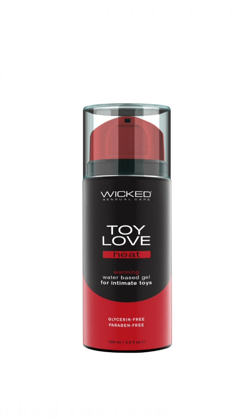 Wicked Sensual Care Toy Love Heat Water Based Warming Lubricant 3.3 oz