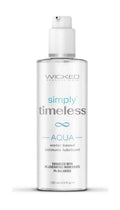 Wicked Sensual Care, Simply Timeless Aqua, wateWr Based Lubricant 4oz