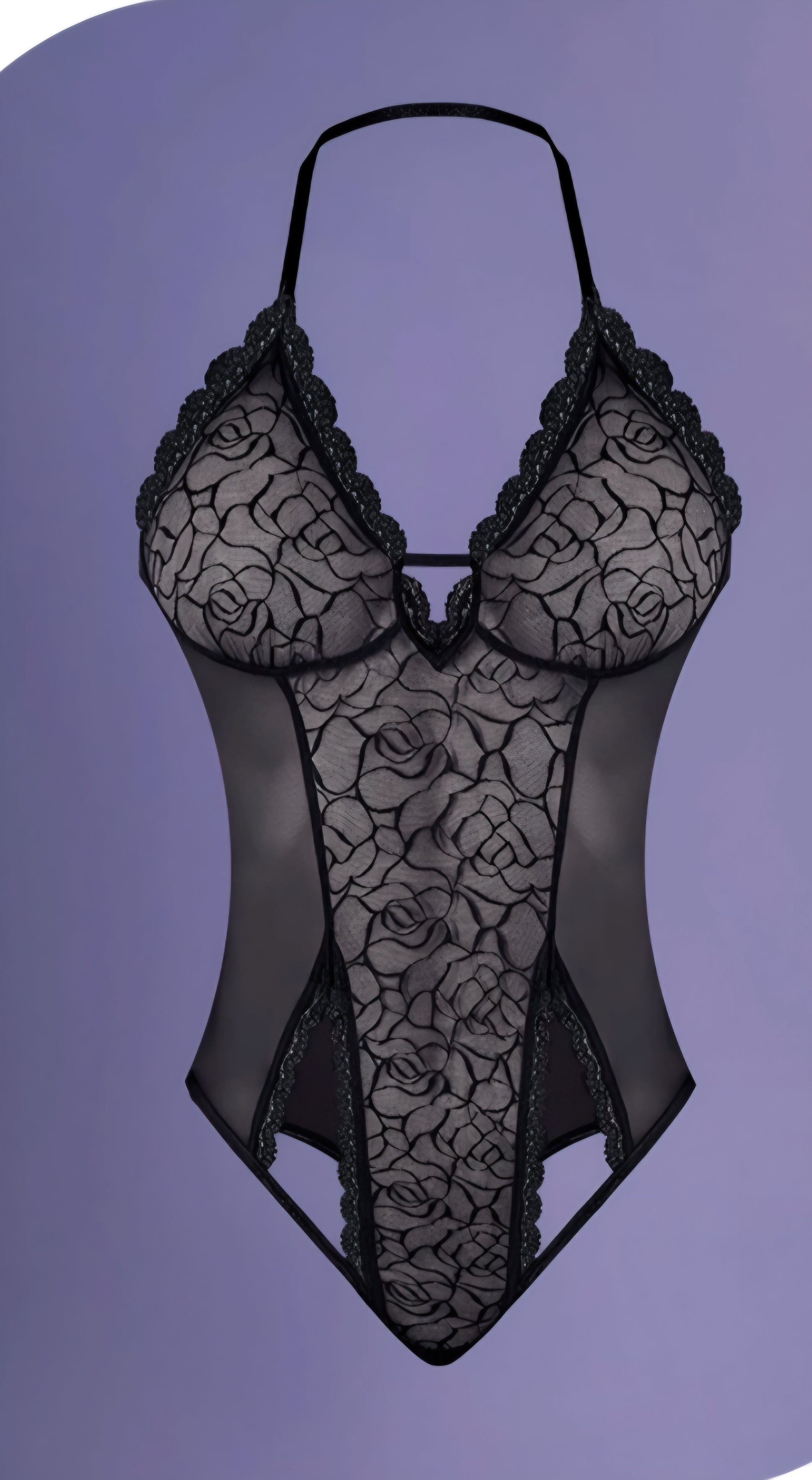 Love cut out teddy with snap crouch