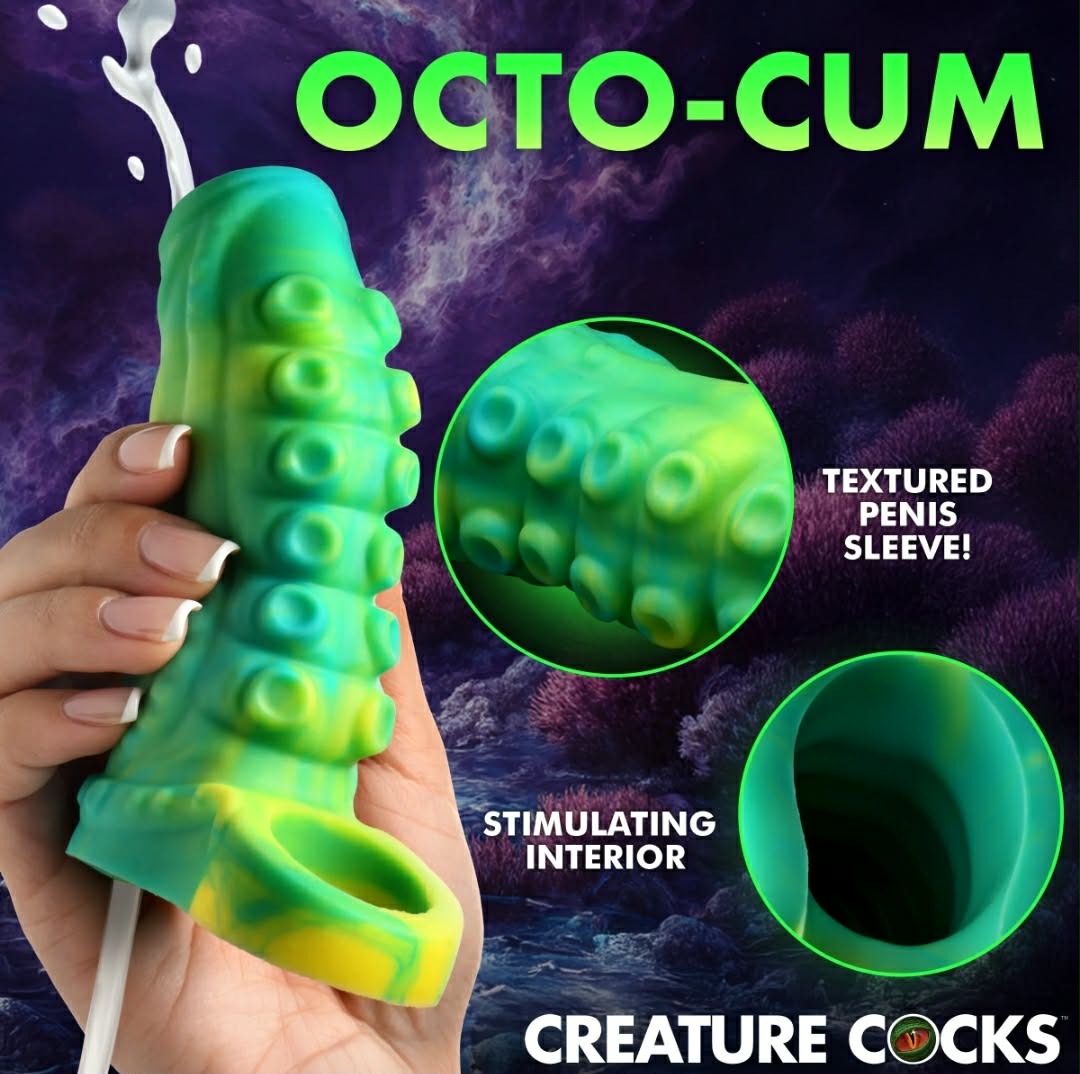 Siphon Squirting Silicone Penis Enhancer