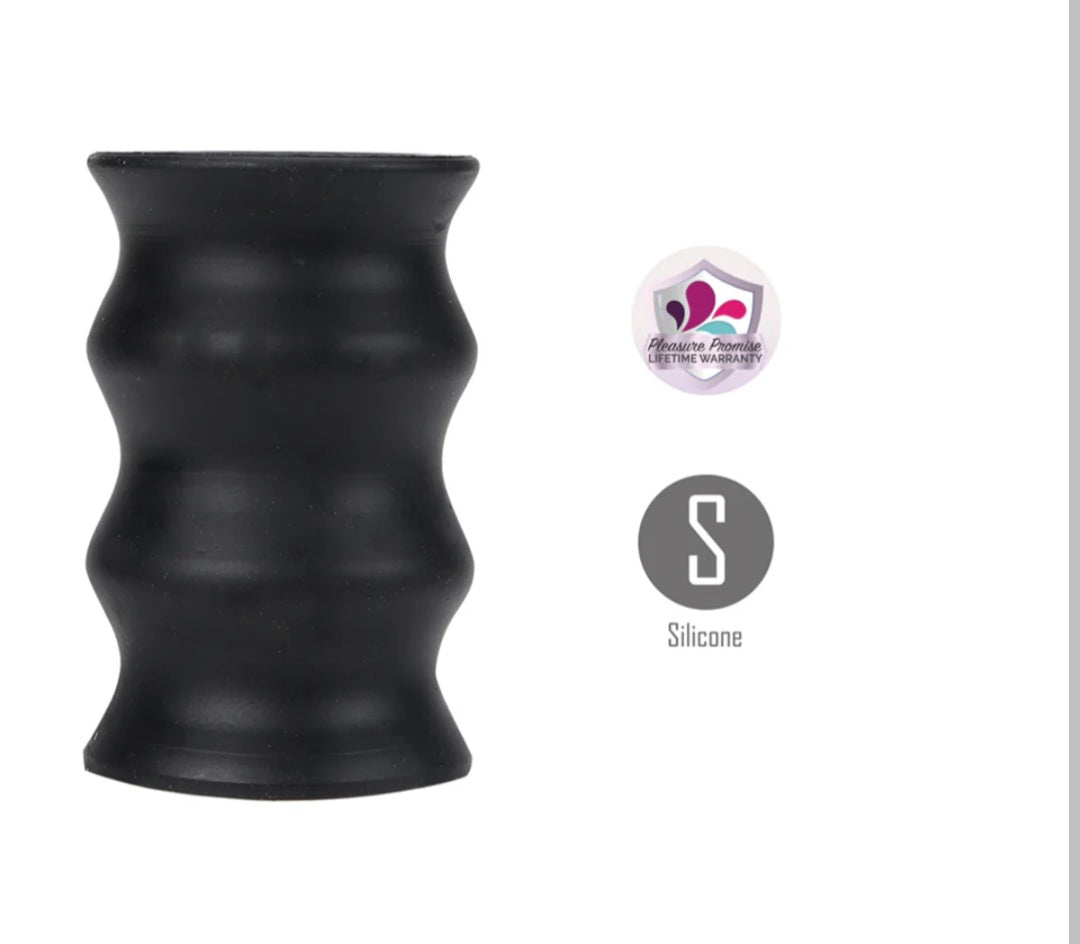 Liquid Silicone Textured Stroker 4-Inch