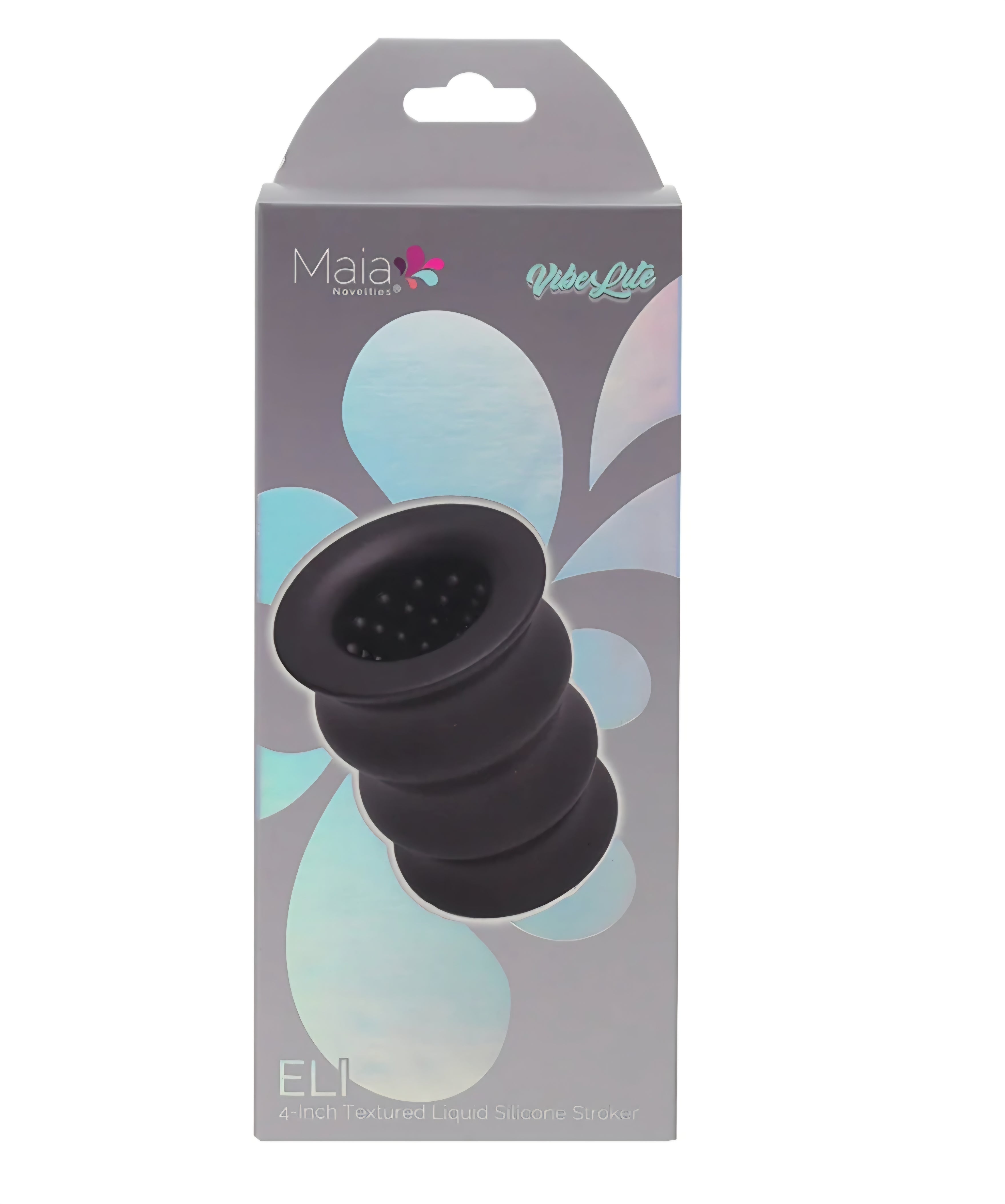 Liquid Silicone Textured Stroker 4-Inch