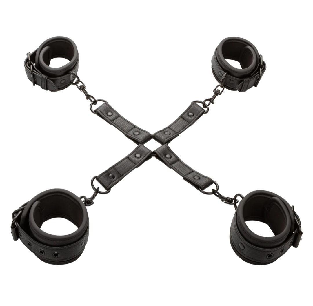 Nocturnal Collection Hog Tie Set Heavy-duty Adjustable by Calexotics