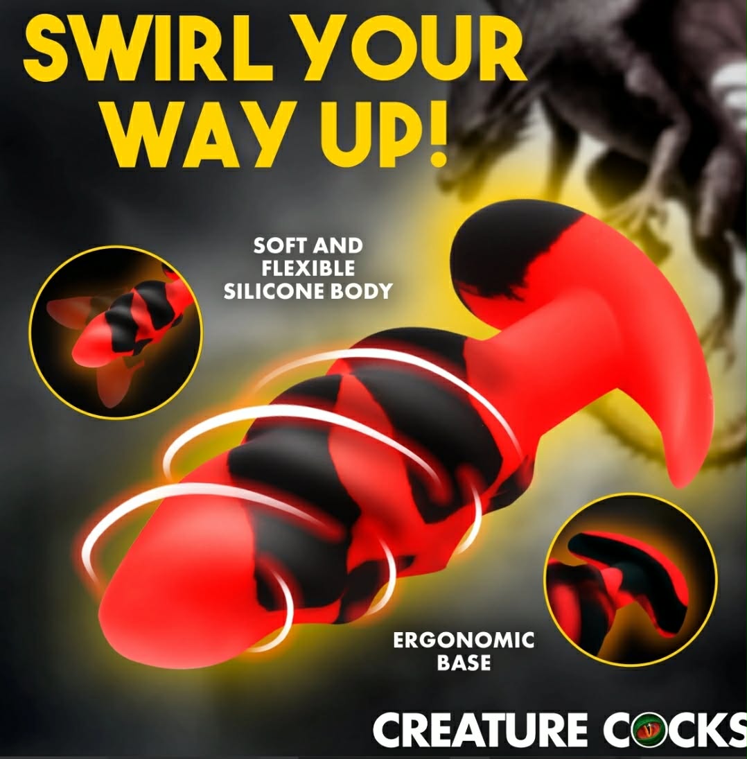 Dragon Trainer Silicone Butt Plug Set 3pc by Creature Cocks