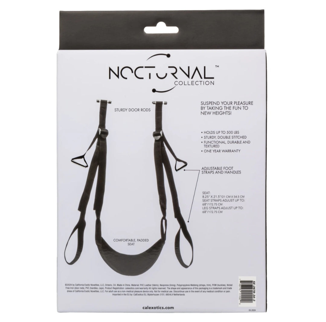 Nocturnal Collection Sex Swing, Holds Up To 500Lbs Adjustable Heavy-duty