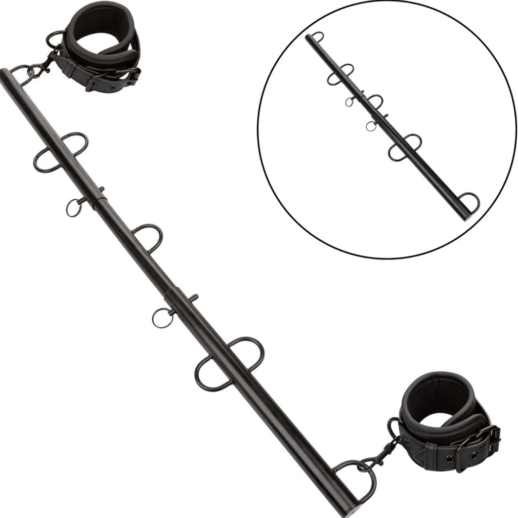 Spreader Bar With Cuffs Nocturnal Collection by Calexotics