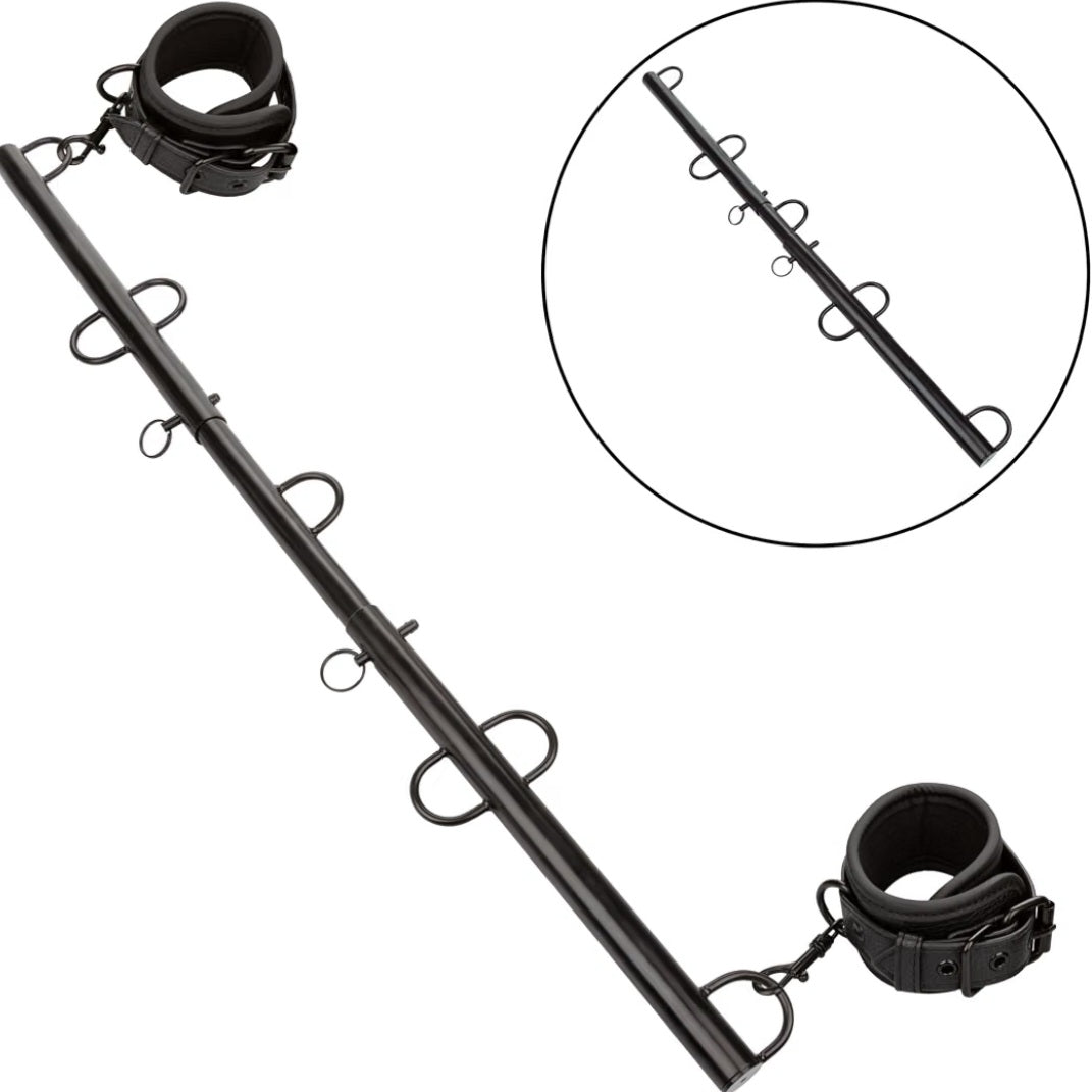 Spreader Bar With Cuffs Nocturnal Collection by Calexotics