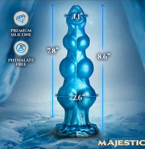 Creature Cocks Auren Wolf King Tapered Silicone Dildo with Suction Cup