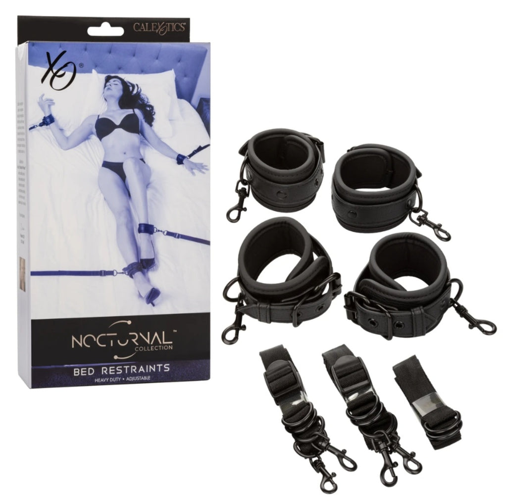 Nocturnal Collection Adjustable Bed Restraints Heavy-duty