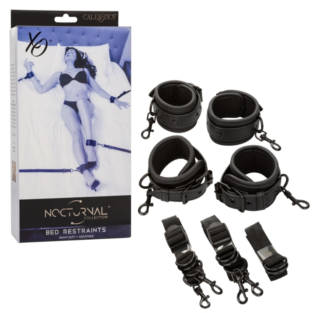 Nocturnal Collection Adjustable Bed Restraints Heavy-duty