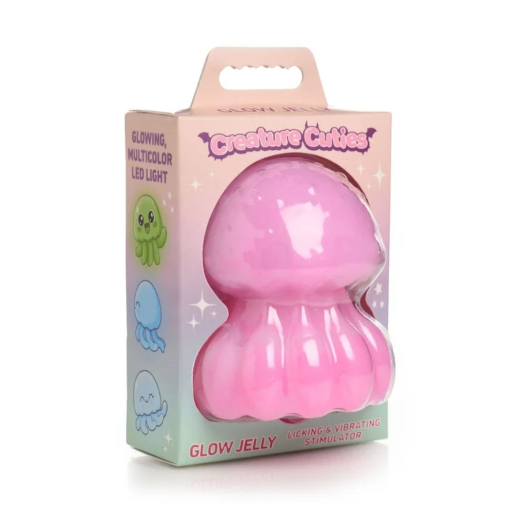 Glow Jelly Licking & Vibrating Stimulator Creature Cuties, Creature Cocks by XR