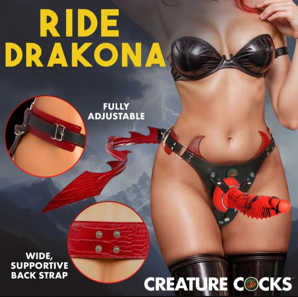 Drakona Dragon Tail Strap-on With Dildo