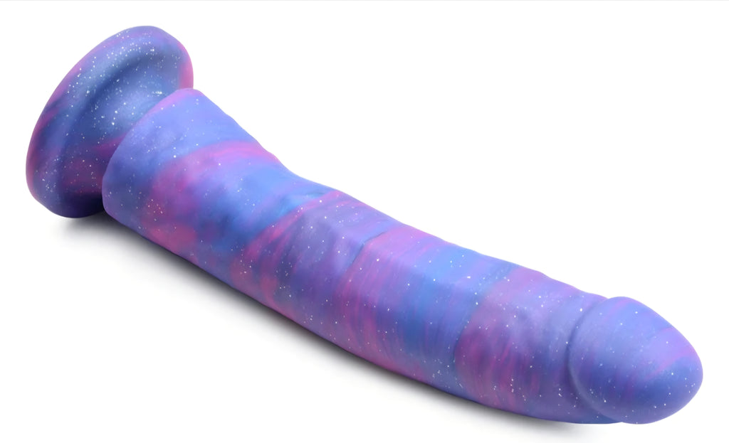 Magic Stick 9.5" Glitter Silicone Dildo
