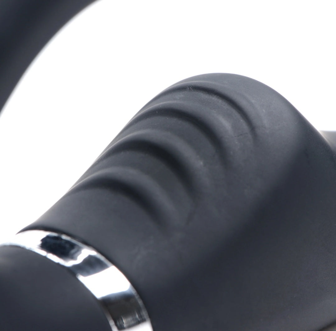 10X Mighty Rider Vibrating Strapless Strap-On Black