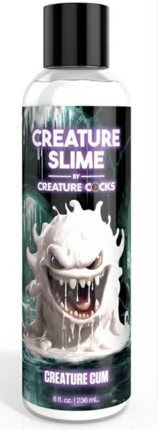Creature Slime Creature Cum Unscented Jizz lubricant 8oz