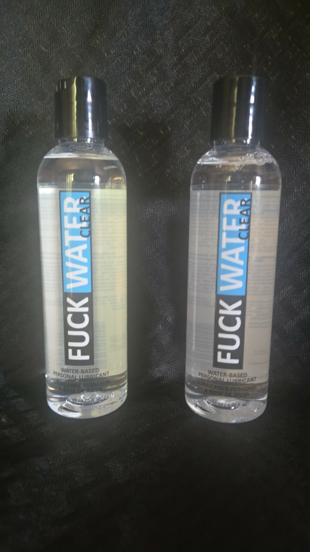 Fuck Water Clear, Water Based Personal Lubricant 2oz, 4oz 8oz