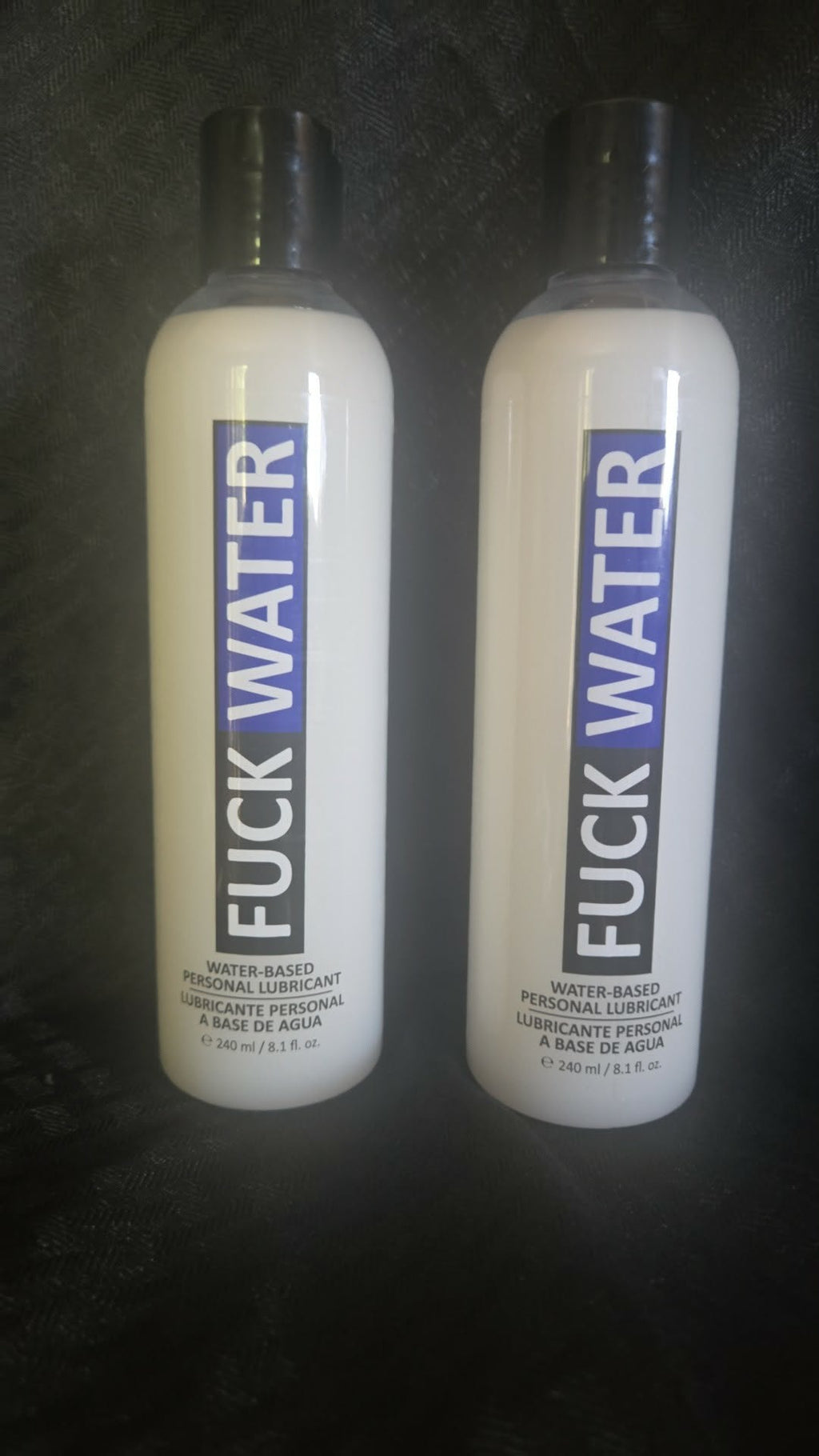Fuck Water H2O, Creamy Water Based Personal Lubricant 2oz, 4oz & 8oz