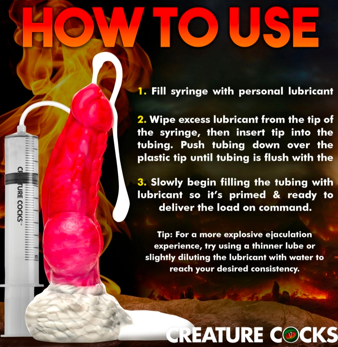 Resurrector Phoenix Squirting Silicone Dildo