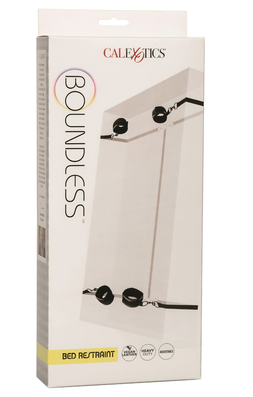 Bed Restraint Kit, Heavy Duty, Wrist & Ankle Cuffs, Fits Any Size Standard Bed by Calexotics