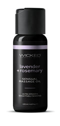 Wicked Lavender + Rosemary Sensual Massage Oil 4.0oz