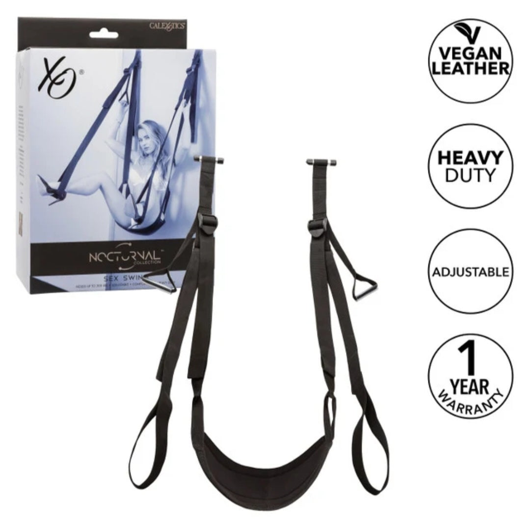 Nocturnal Collection Sex Swing, Holds Up To 500Lbs Adjustable Heavy-duty