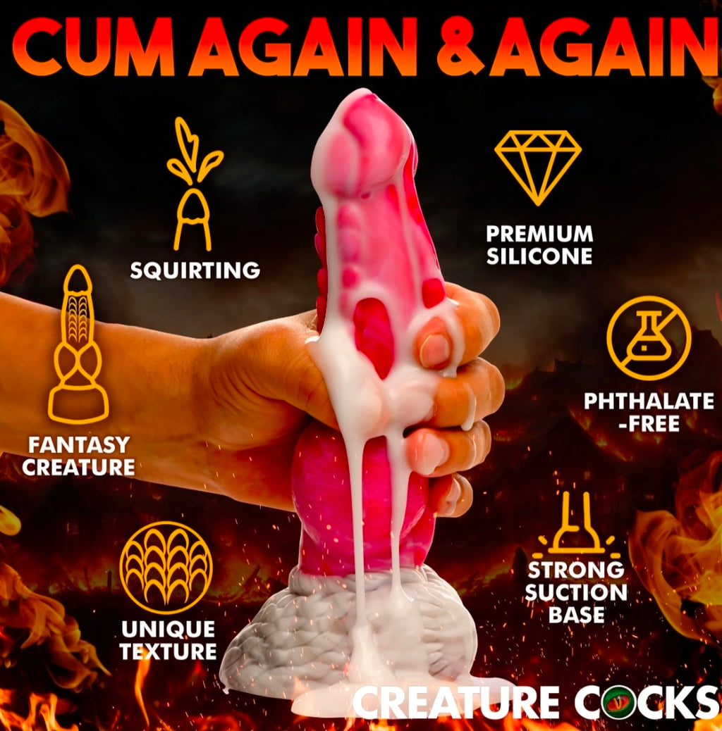 Resurrector Phoenix Squirting Silicone Dildo