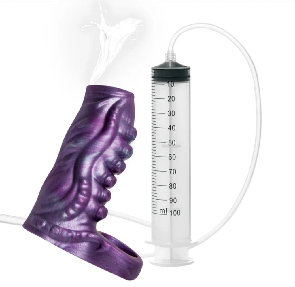 Siphon Squirting Silicone Penius Enhancer by Creature Cocks