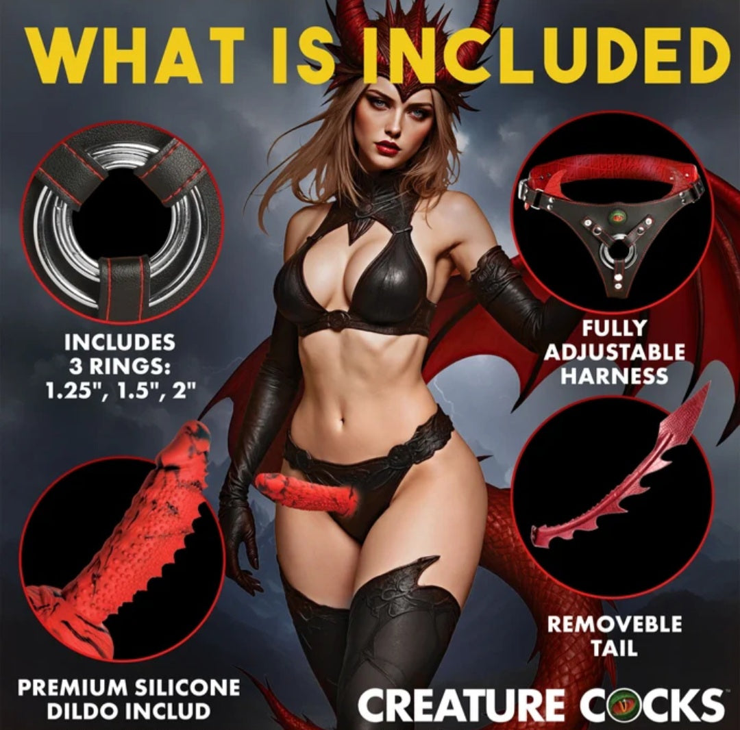 Drakona Dragon Tail Strap-on With Dildo