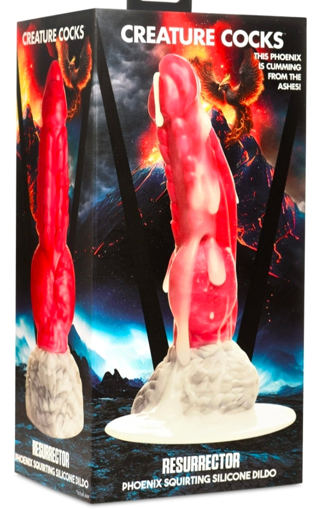 Resurrector Phoenix Squirting Silicone Dildo