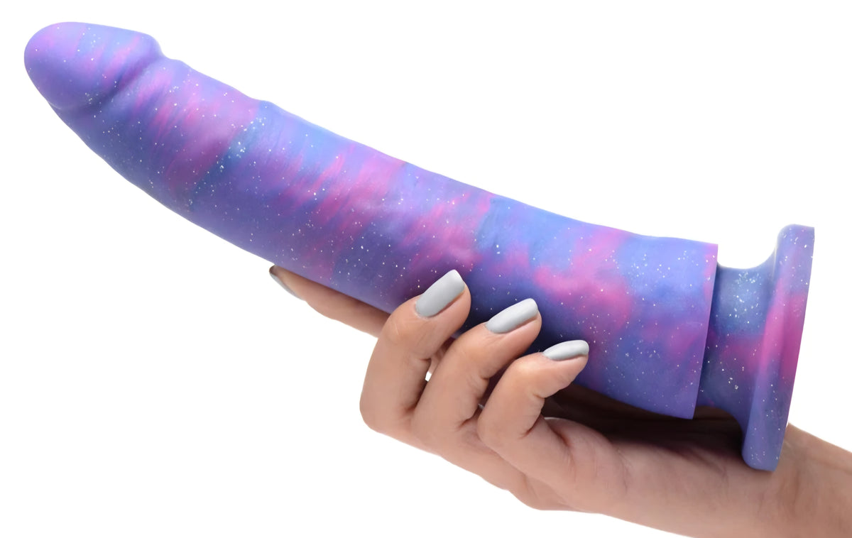 Magic Stick 9.5" Glitter Silicone Dildo