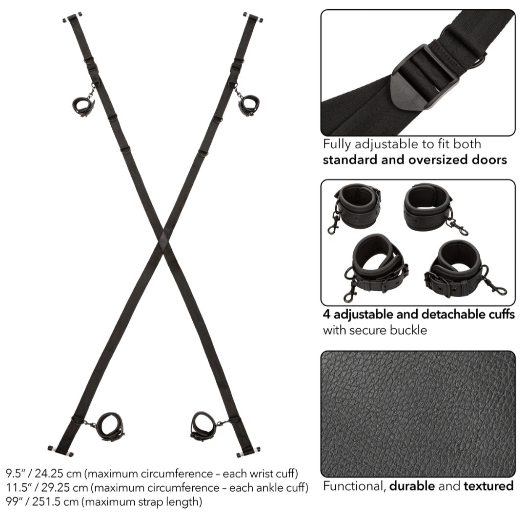 Nocturnal Collection Over The Door Cross •Heavy-duty •Comfortable •Adjustable