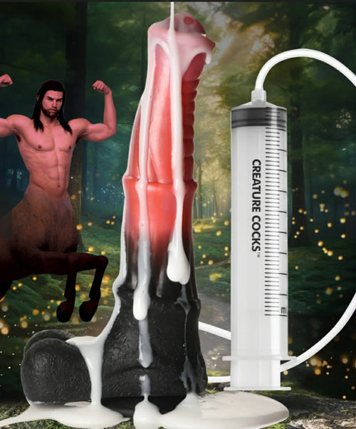 Centaur Explosion Squirting Silicone Dildo