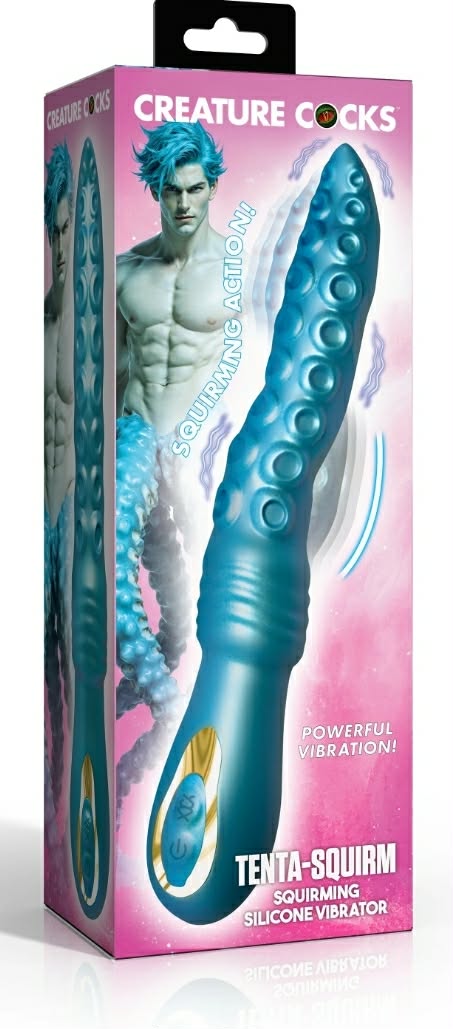 Tenta-Squirm Squirming Silicone Vibrator