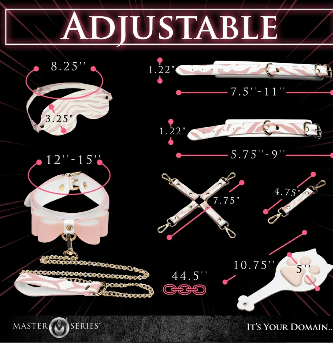 Pink Kitty Bondage set by Master Series