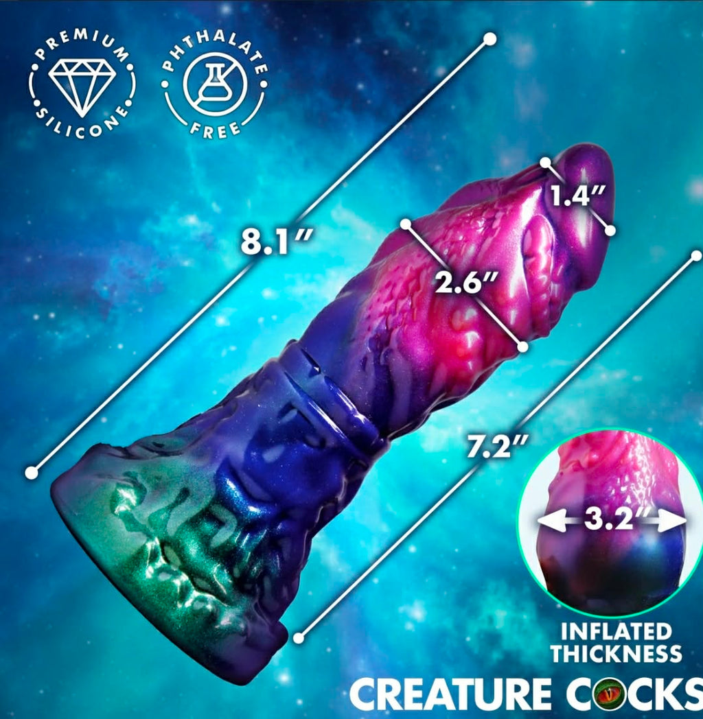 Gorge Inflatable Silicone Dildo
