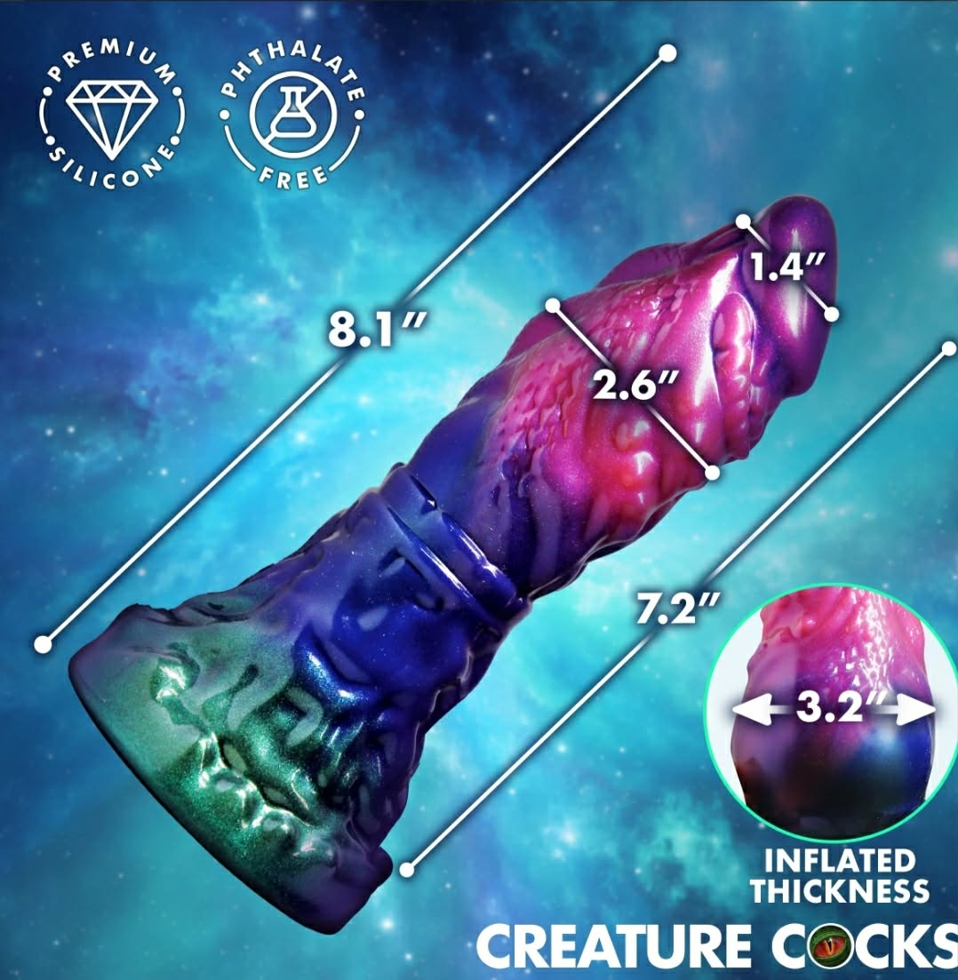 Gorge Inflatable Silicone Dildo
