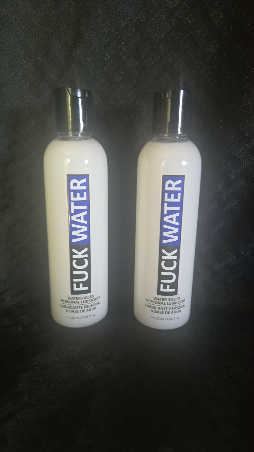 Fuck Water H2O, Creamy Water Based Personal Lubricant 2oz, 4oz & 8oz
