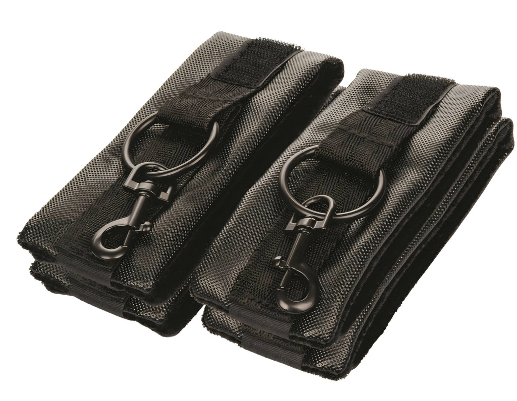 Bed Restraint Kit, Heavy Duty, Wrist & Ankle Cuffs, Fits Any Size Standard Bed by Calexotics