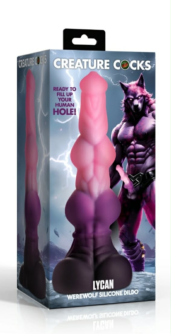 Lycan Werewolf Silicone Dildo
