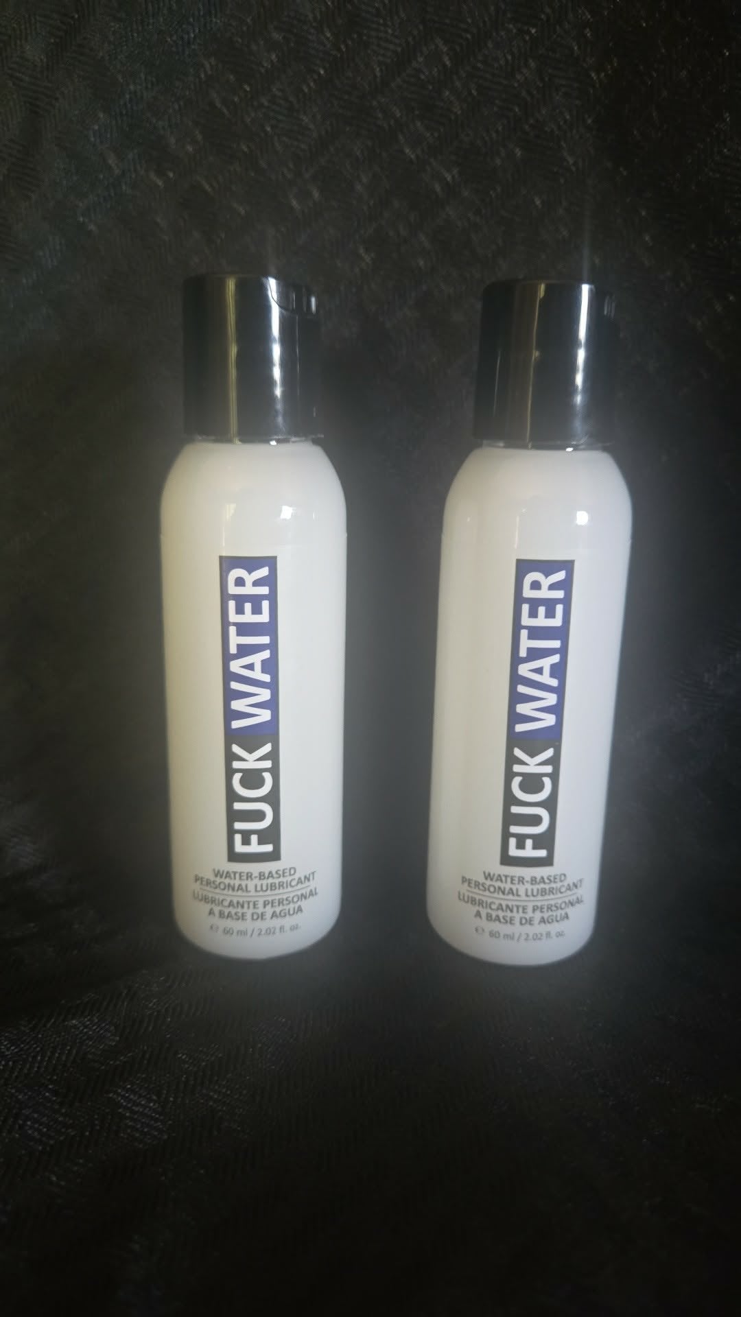 Fuck Water H2O, Creamy Water Based Personal Lubricant 2oz, 4oz & 8oz