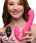 10X Envoke Ergo-Fit Inflatable & Vibrating Strapless Strap-On