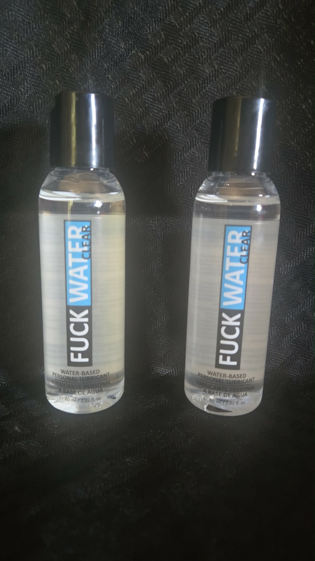 Fuck Water Clear, Water Based Personal Lubricant 2oz, 4oz 8oz
