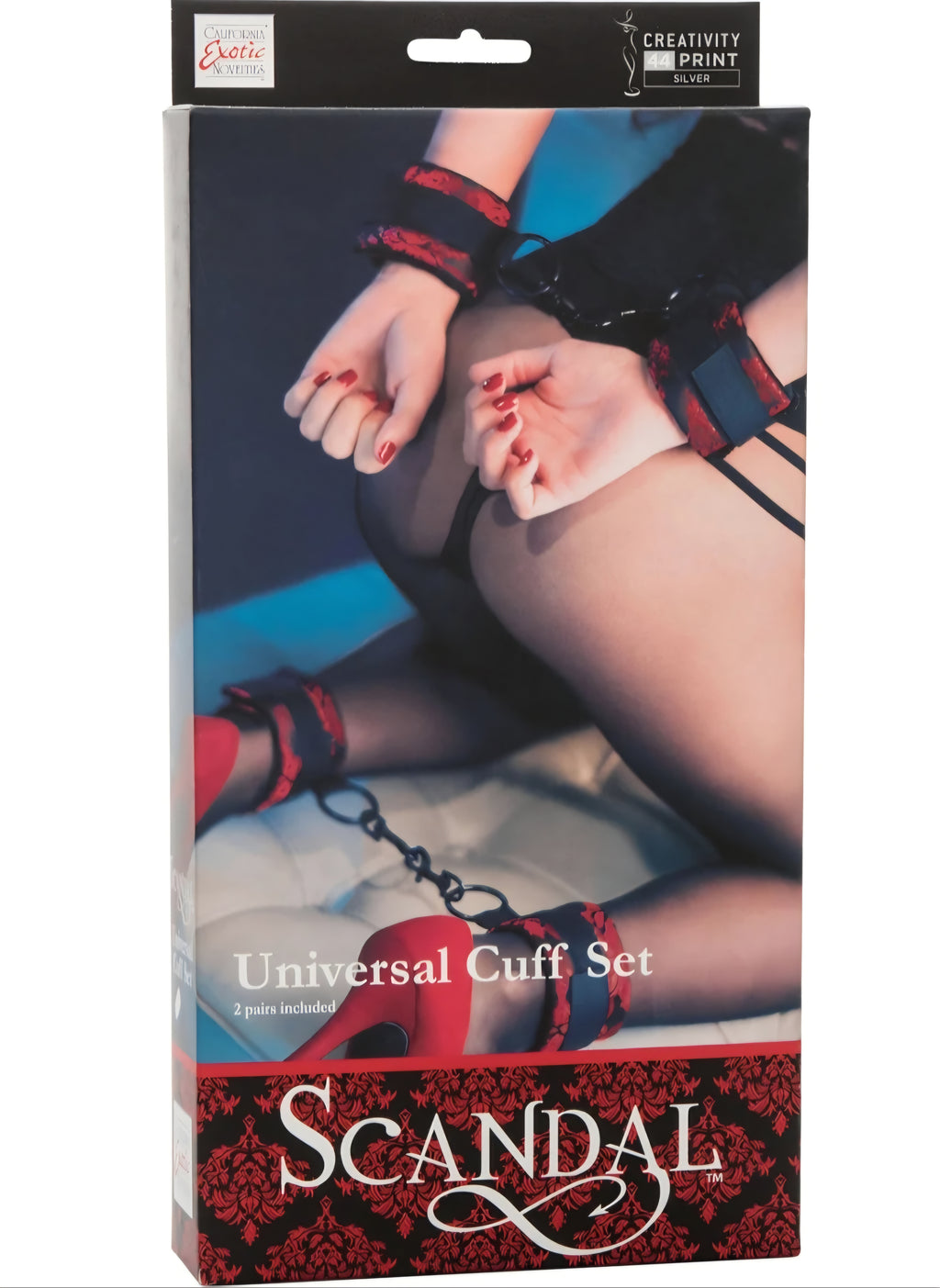Universal Cuff Set, 2 Pairs Included. Scandal line by Calexotics