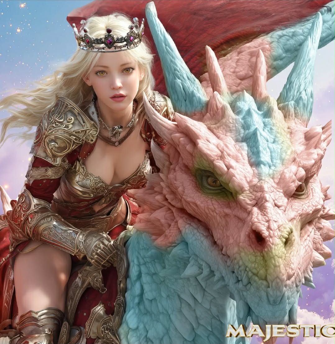 Majestic Seraphina Dragon Silicone Dildo by Creature Cocks