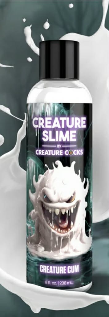 Creature Slime Creature Cum Unscented Jizz lubricant 8oz