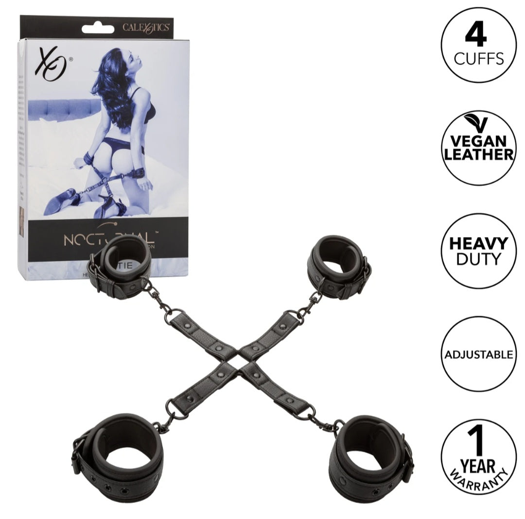 Nocturnal Collection Hog Tie Set Heavy-duty Adjustable by Calexotics