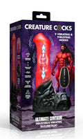 Ultimate Centaur Thrusting &Vibrating Silicone Dildo by Creature Cocks